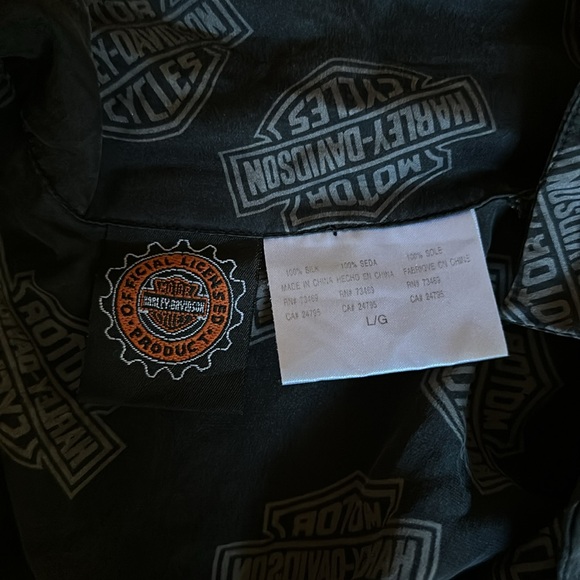 Harley Davidson pure silk top - Picture 7 of 7